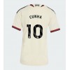 Manchester United Matheus Cunha #10 Tredjedrakt Kvinner 2026-27 Kortermet